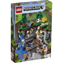 LEGO® Minecraft# İlk Macera 21169 Eğlenceli Minecraft Oyun Seti; Havalı Yaratıcı Yapım Macerası Oyuncağı; 8 yaş ve üzeri için (542 Parça)