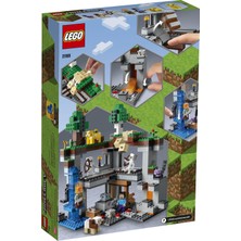 LEGO® Minecraft# İlk Macera 21169 Eğlenceli Minecraft Oyun Seti; Havalı Yaratıcı Yapım Macerası Oyuncağı; 8 yaş ve üzeri için (542 Parça)