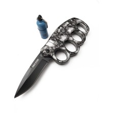 Alsepeteavm 21 cm Otomatik Sert Pvc Kabzeli Çelik Çakı Fıçı Çakmaklı