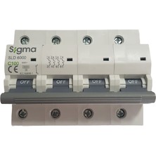 Sigma 4X100A C/6ka Otomatik Sigorta Sigma