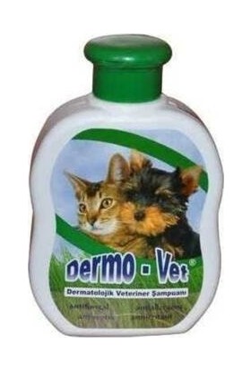 Dermo-Vet Dermotolojik Kedi Köpek Şampuan Egzama Kaşıntı Düy Dökümü Önleyici 250 ml Beyaz