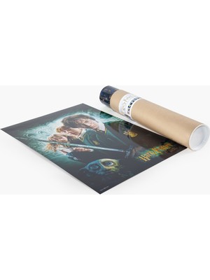 Gifi Harry Potter Duvar Poster Film 1 2 3 4 5 6 7