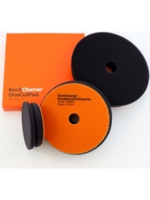 Koch Chemie One Cut Pad 150 mm Çok Amaçlı Kullanım için Turuncu Renkli Pasta Cila Pedi
