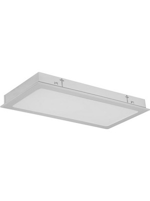 Pelsan Isoled 17W 6500K Clipin LED Ofis Armatürü IP40 595X295 Beyaz