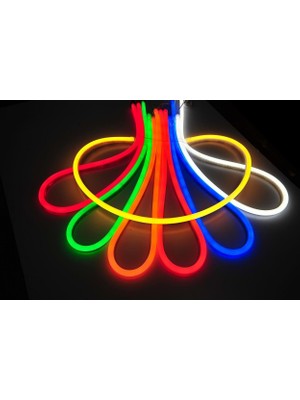 Atlantis 220V Neon Hortum LED Su Geçirmez - Amber - 50 mt