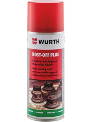 Würth Rost Off Plus Pas Sökücü Sprey - Çatlatma Etkisi, Yüksek Sızma Özelliği, Asit ve Sıvı Silikon İçermez, 400 ml