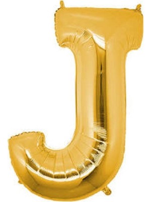Event Party Store Folyo Balon Harf J Gold 34'' (86CM)