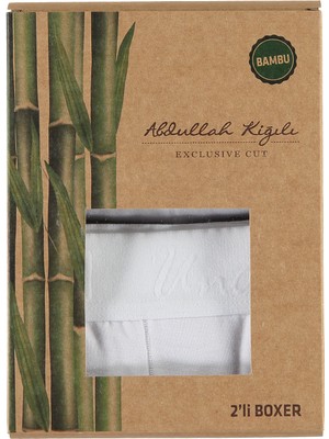 Kiğılı 2'li Bambu Boxer