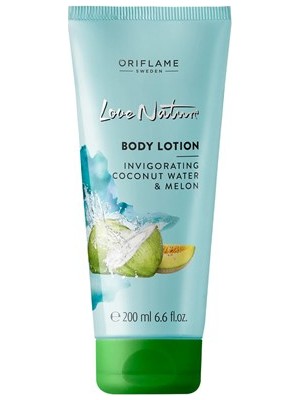 Oriflame Love Nature Hindistan Cevizi Suyu ve Kavun Özlü Vücut Losyonu