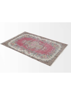 Halı Vagonu Soft Kilim - Vintage Saçaklı Dijital Baskı HV-SK-938