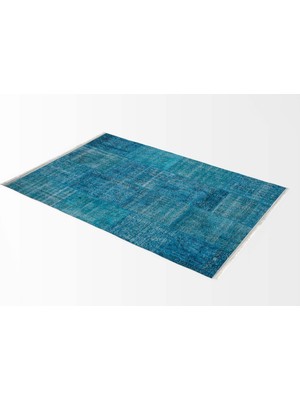 Halı Vagonu Soft Kilim - Patchwork Saçaklı Dijital Baskı HV-SK-945