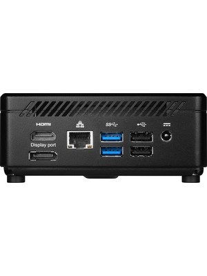 MSI CUBI 5 10M-250XTR CORE İ5 I5-10210U 16GB DDR4 RAM 512 SSD W10p MINIPC SIYAH