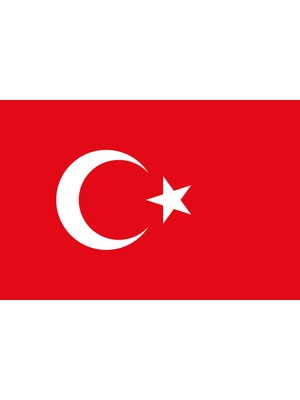 Event Party Store Türk Bayrağı Raşel Kumaş Tek Kat 300 Cm X 450 Cm