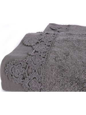 Baveno El Örmesi Dantelli Bambu 76X137  Havlu