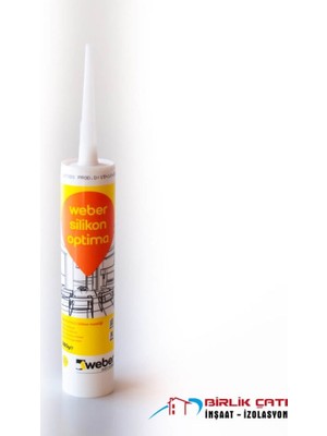Weber Silikon Optima Şeffaf
