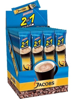Jacobs  2'si 1 Arada 10.5 gr 40'lı x 4 Paket