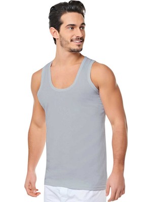 Seher 6'lı Seheryıldızı %100 Pamuklu Askılı Penye Erkek Atlet