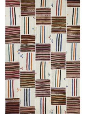 Madalyon Patchwork El Dokuma Antik Anadolu Kilim Egypt