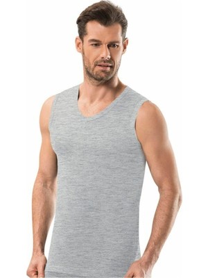 Jiber Erkek V Yaka Sıfır Kol Atlet 3'lü Paket - 115