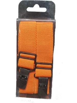 Pandoli Çocuk Gösteri Pantolon Askısı Turuncu Renk