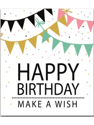 Özgür Doğum Günü Tebrik Kartı Happy Birthday