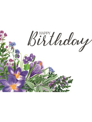 Özgür Doğum Günü Tebrik Kartı Happy Birthday