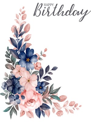 Özgür Doğum Günü Tebrik Kartı Happy Birthday