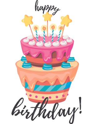 Özgür Doğum Günü Tebrik Kartı Happy Birthday