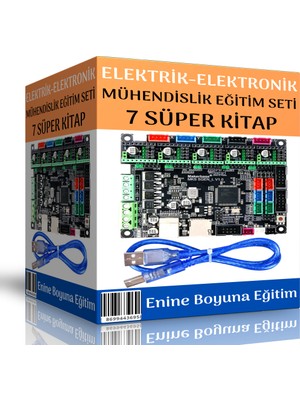 Enine Boyuna Eğitim Elektrik-Elektronik Mühendisliği Eğitim Seti (7 Süper Kitap)