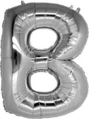 İKM Harf Balon Folyo Küçük Boy 16 Inç 35 cm Gümüş B