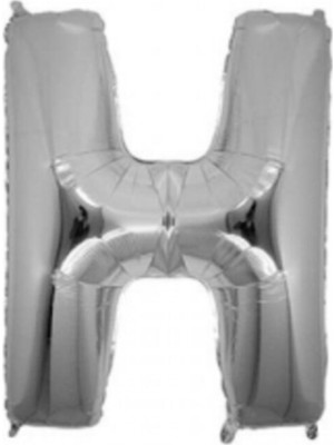 İKM Harf Balon Folyo Küçük Boy 16 Inç 35 cm Gümüş H