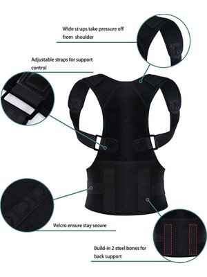 Ankaflex Fitness Unisex Vücut Şekillendirici Korse