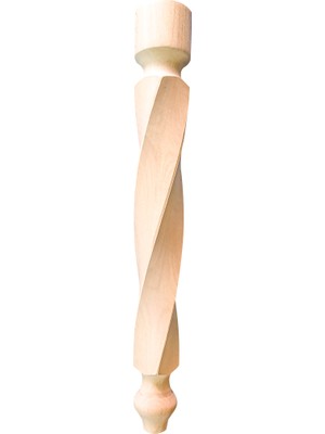 Turan Ahşap Sandalye - Sehpa - Puf Ayak /uzunluk: 42 cm Çap: 5.5 cm