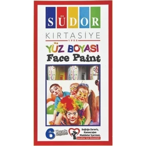 Yb-09 Yuvarlak Kalın Uçlu Yüz Boyama Kalemi 5'li