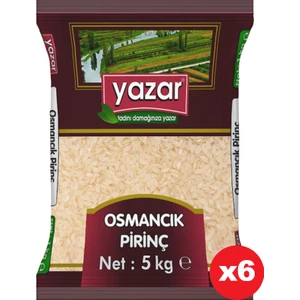 Osmancık Pirinç 5 kg x 6 Paket