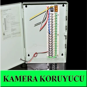 Q7 Tech 18 Girişli Power Sigorta Metal Bağlantı Kutusu