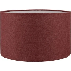 Lit Dizayn Lambader Başlık Bordo Silindir Yuvarlak Şapka 38X38X22 cm Dekoratif Özel Yüksek Kalite Kumaş