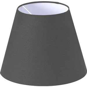 Lit Dizayn Lambader Başlık Gri Konik Şapka 38X30X22 cm Dekoratif Özel Yüksek Kalite Kumaş