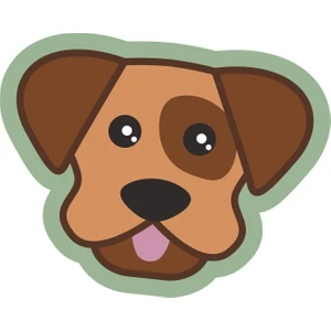 Sticker Atölyesi Köpek Sticker - 17270