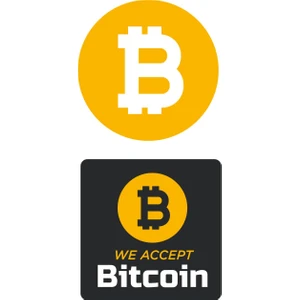 Sticker Atölyesi Bitcoin Sticker - 29048 (2 Adet)