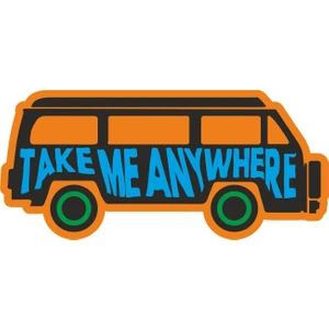 Sticker Atölyesi Outdoor Adventure Camping Sticker- 22068