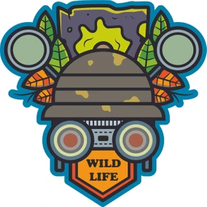 Sticker Atölyesi Outdoor Adventure Camping Sticker - 22070