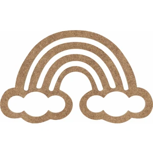 Özene Bezene Gökkuşağı Bulut Rüya - Düş Kapanı Ham Kasnak