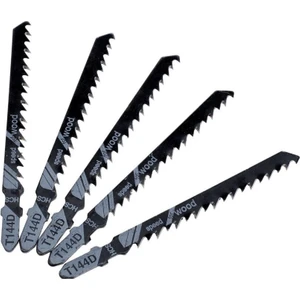 T144D Pvc Ahşap Kesme Dekopaj Testere Ucu 5 Parça Sunta Mdf Kesim Dekupaj Testere Uç Seti