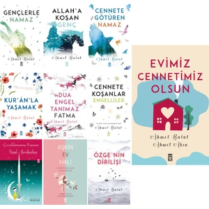 Ahmet Bulut 10 Kitap Set / Evimiz Cennetimiz Olsun - Aşkın Ev Hali - Özgenin Dirilişi - Çocuklarımıza Namazı Nasıl Sevdirelim - Dua Engel Tanımaz - Kuranla Yaşamak - Gençlerle Namaz