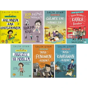 Salih Uyan 7 Kitap Set / Anlıyorum Ama Konuşamıyorum - Hıçkırık Krizi - Gülmek Var Dönmek Yok - Nasıl Fenomen Oldum - Nasıl Kahraman Oldum