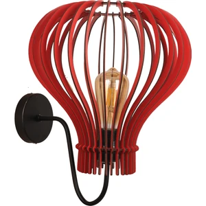 Baloon Metal Gövdeli Ahşap Aplik
