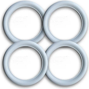 Lastik Yanağı Beyaz 13" Takım ( 4'lü )