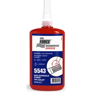 Ems Force 5543 Boru Sızdırmazlık Elemanı Sıvı Conta Keten 250 ml