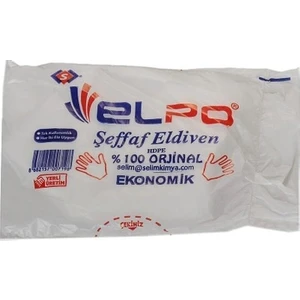 Şeffaf Eldiven 100'LÜ